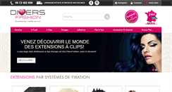 Desktop Screenshot of diversfashion.com